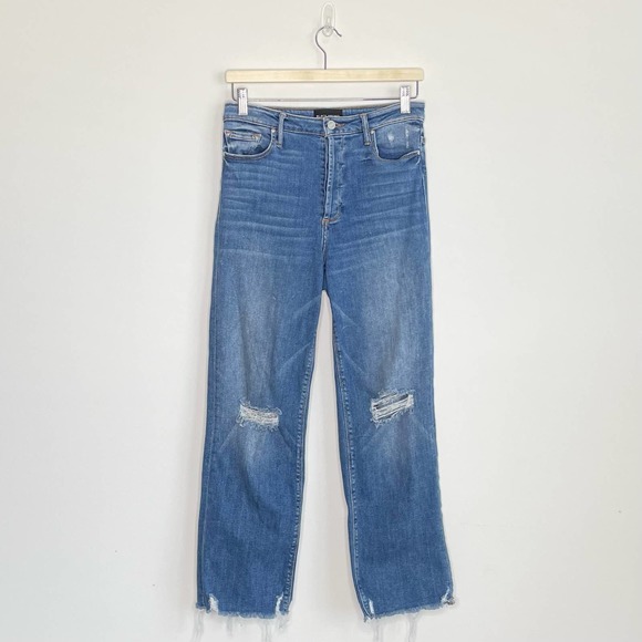 BLACK ORCHID LA | Marisa Relaxed Straight Fray Jeans | 28 - Picture 2 of 5